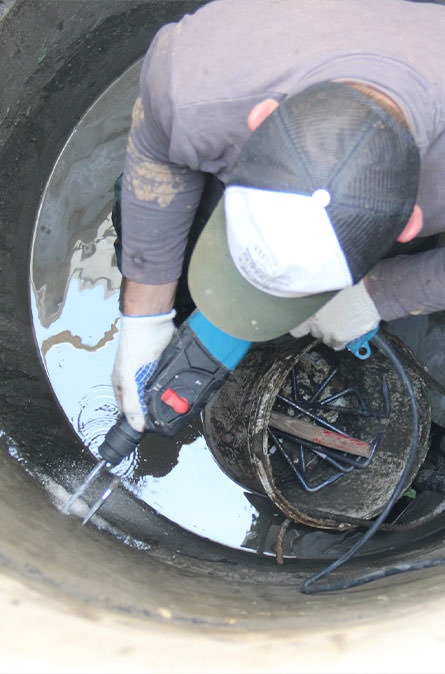 Как мы выполняем ремонт колодцев в Солнечногорском районе